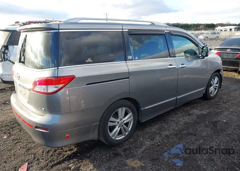 2012 Nissan Quest Le из США, поврежденный, VIN JN8AE2KP7C9043010